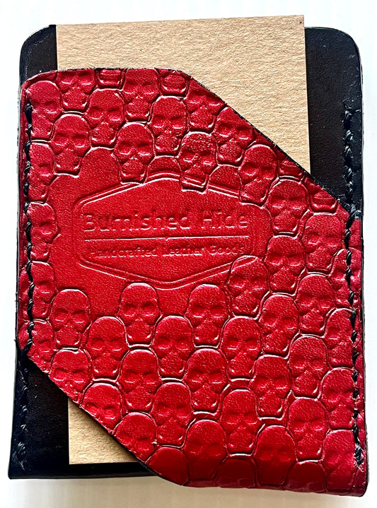 3-Pocket Leather Card Holder – Variety Styles (Clearance